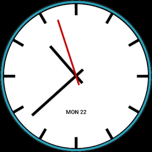 White Watch Face