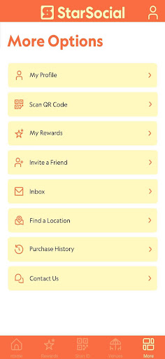 StarSocial Rewards Screen 3