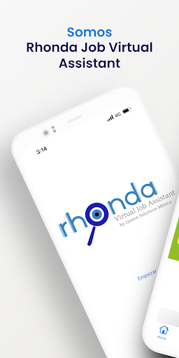 Android application Rhonda Virtual Job Assistant screenshort