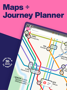 Captura de Pantalla 13 Tokyo Metro Subway Map & Route android