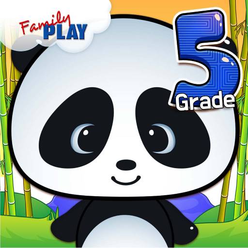 Panda 5th Grade Learning Games logo