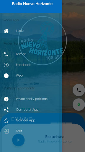 Radio Nuevo Horizonte Screen 3