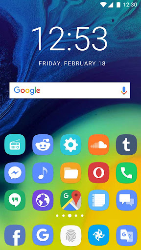 Theme of Samsung Galaxy F34 Screen 2