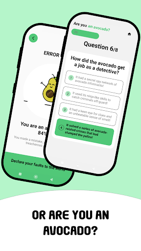 Are you a banana? Screen 3