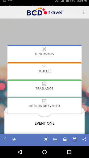 BCD Travel CO Screen 2