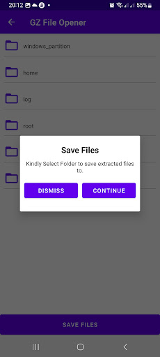 GZ File Opener (gz, gzip, tgz) Screen 3