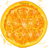 Fresh Juicy Orange Typany Keyboard icon