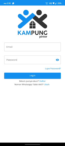 Android application Kampung Pinter screenshort
