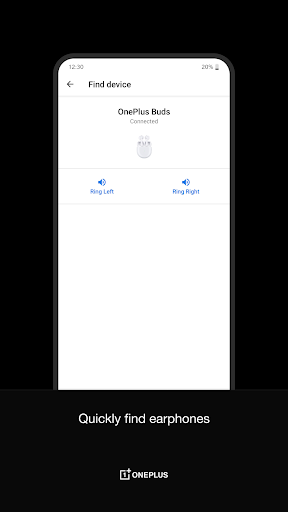 Screenshot of OnePlus Buds