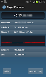 What is my IP address Screenshot