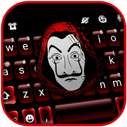 Bank Robbers Men Keyboard Them logo