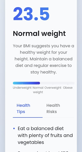Global BMI Calculator