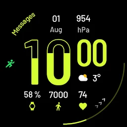 Fit 3 Watch face - Screenshot Image