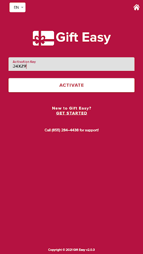 Android application Gift Easy screenshort