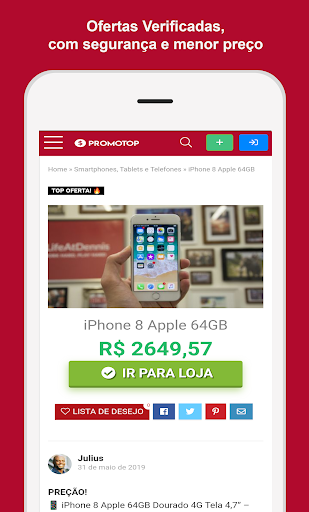 Promotop - Promoções e Cupons Screen 2