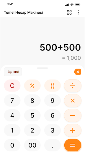 Uygulama önizlemesi