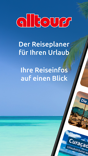 Android application mein alltours Reiseplaner screenshort