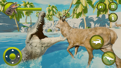 Crocodile Games Animal Attack poster 3