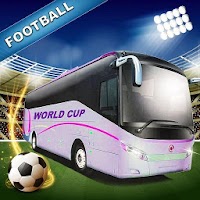 Football Team Bus: Fans Players Bus Driver RUSSIA
