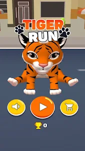 Tiger Run 3D - Jungle Escape