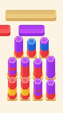 Game screenshot Pencil Stack Color Sort mod apk