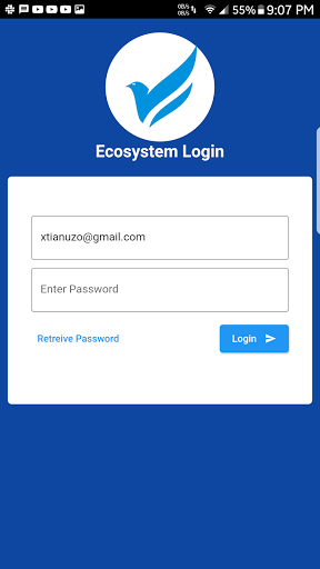 Android application Ecosystem Aggregator App screenshort
