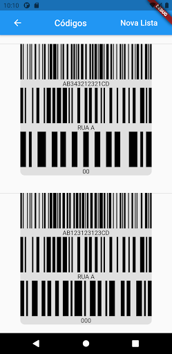 Lista de Entrega - Barcode Screenshot 4 - AppWisp.com