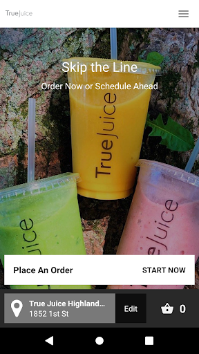 True Juice Screen 2