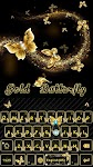 screenshot of Goldbutterfly Keyboard Theme