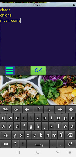 Daily Food Suggester Screen 3