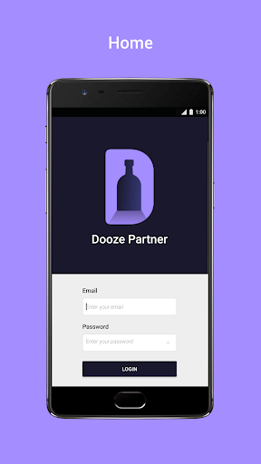 Android application Dooze Retail Partner screenshort