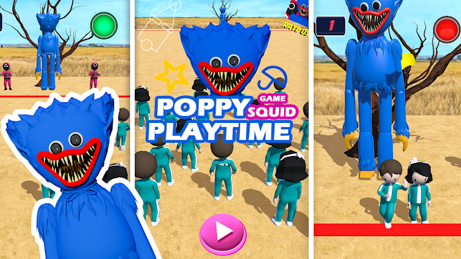 #2. Poppy Playtime Game Squid 3D (Android) By: P4GAMES