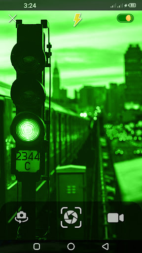 Night Vision Camera Filter