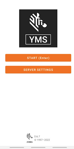 Android application Zebra YMS screenshort