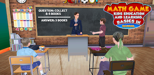Math Game Kids Education And Learning In school Android App
