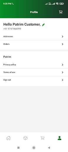 PATRIM AYURKART Screen 2