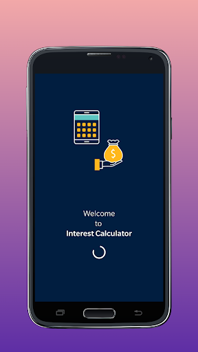 Android application Interest Calculator screenshort