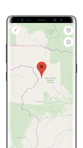 Brazzaville Offline Map Screenshot 3 - AppWisp.com