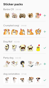 Dog WAStickers Pack