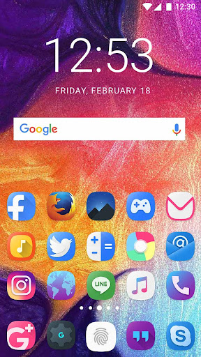 Theme of Samsung Galaxy A73 5G