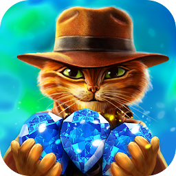 Indy Cat: Match 3 Adventure Mod Apk