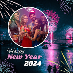 New Year Photo Frame 2024 की आइकॉन इमेज