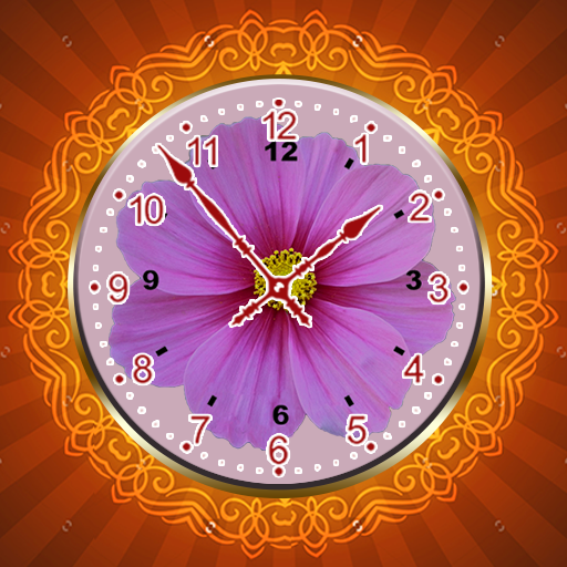 Aroma Flower Clock LWP  Icon