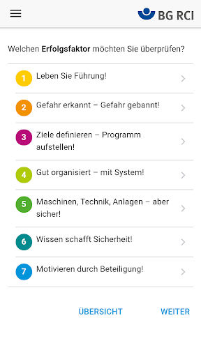 Selbstcheck Screen 2