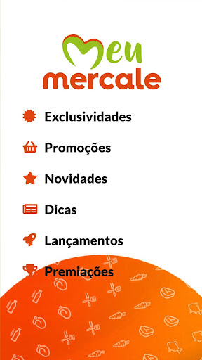 Android application Meu Mercale screenshort