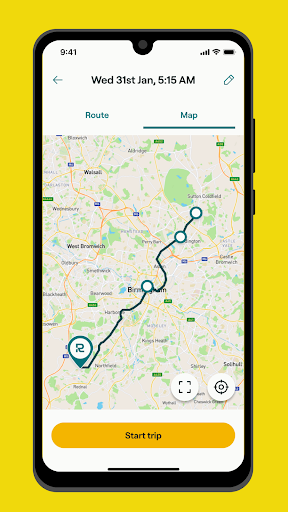 RideTandem Driver Screen 2