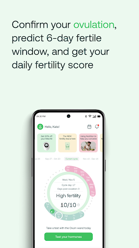 Mira Fertility & Cycle Tracker Screen 2