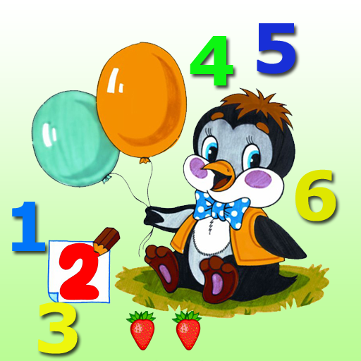 Learn numbers, math for kids logo