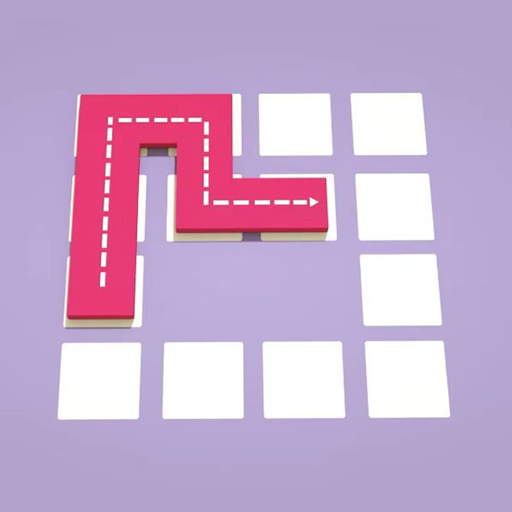 One Line Draw ：3D Puzzle logo