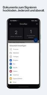 DocuSign – Digitale Signature Screenshot